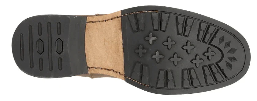 Mens Crazy Horse Leather Chelsea Boot