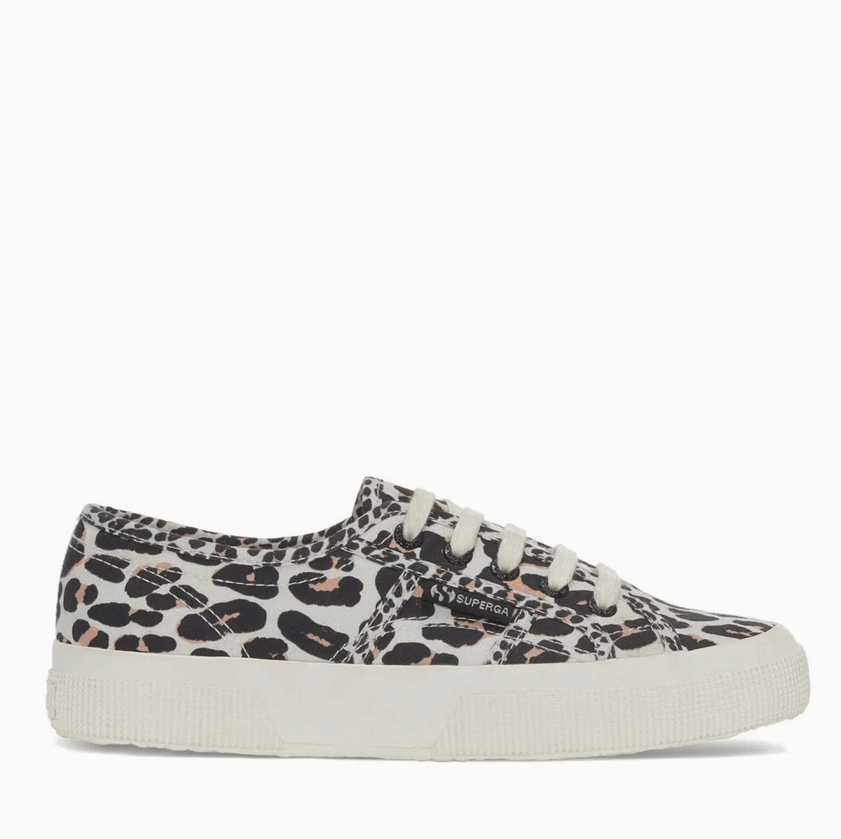 Superga Trainers 2750 Light Leopard Print