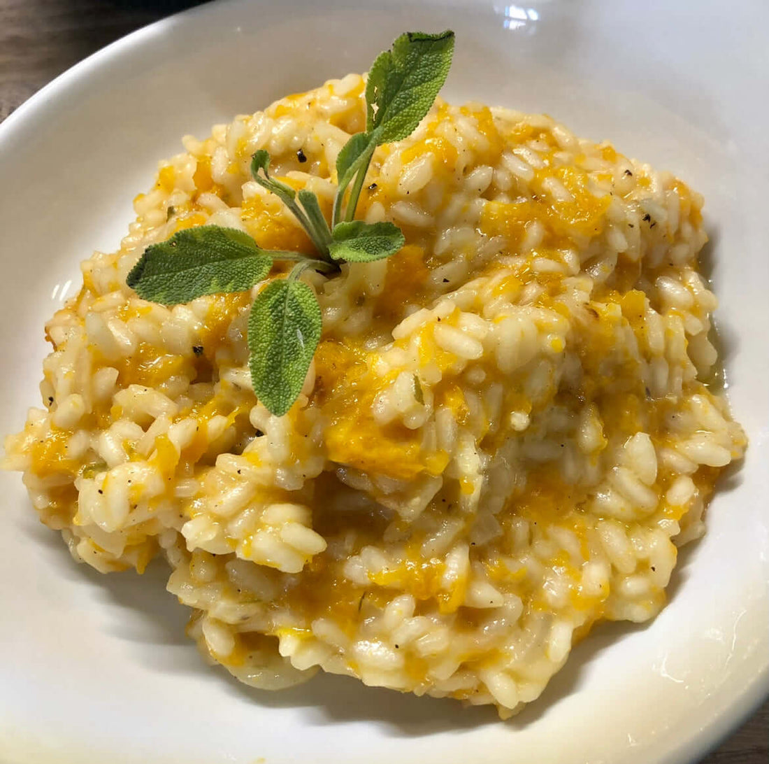 Roasted Butternut Squash & Sage Risotto