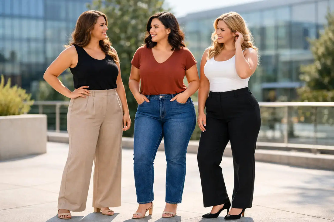 Which Trousers Flatter Curvy Women Best?