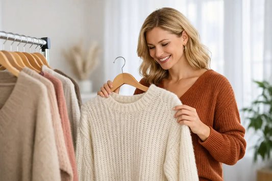 How to Choose Flattering Knitwear
