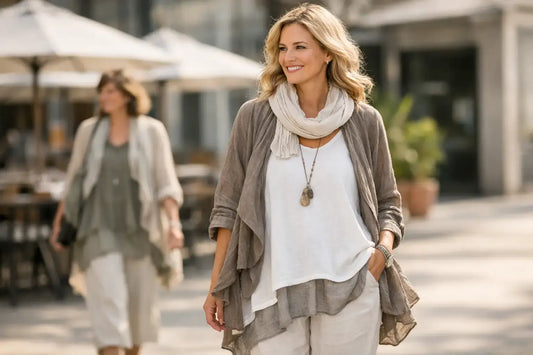 How to Style Lagenlook Tops with Easy Layers