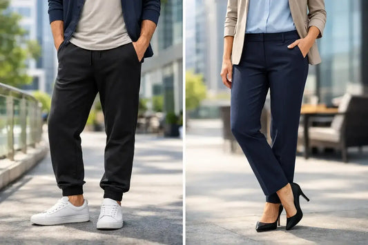 Joggers Versus Tailored Trousers for Every Day