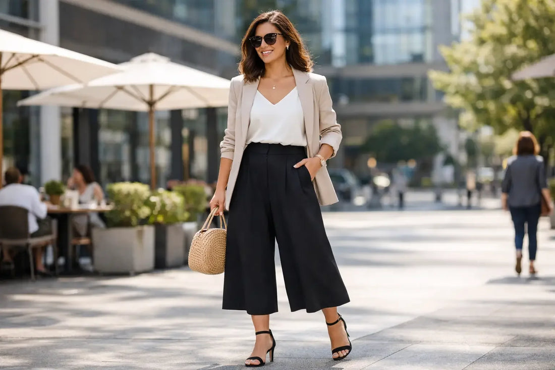 How to Wear Culottes with Style Every Day
