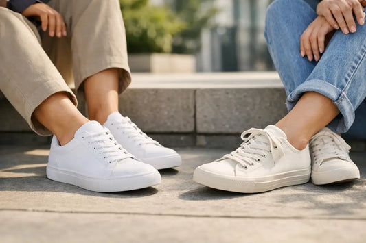 Leather Trainers Versus Canvas Trainers Compared