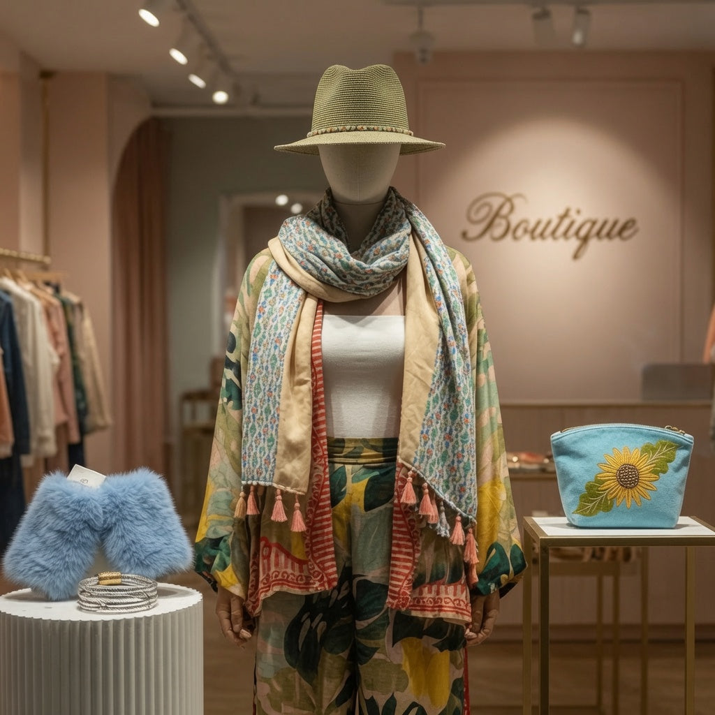 Accessories for Women, scarves, handbags and fascinators