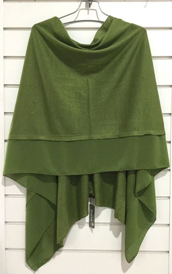 Chiffon Edged 3 in 1 Ladies Poncho