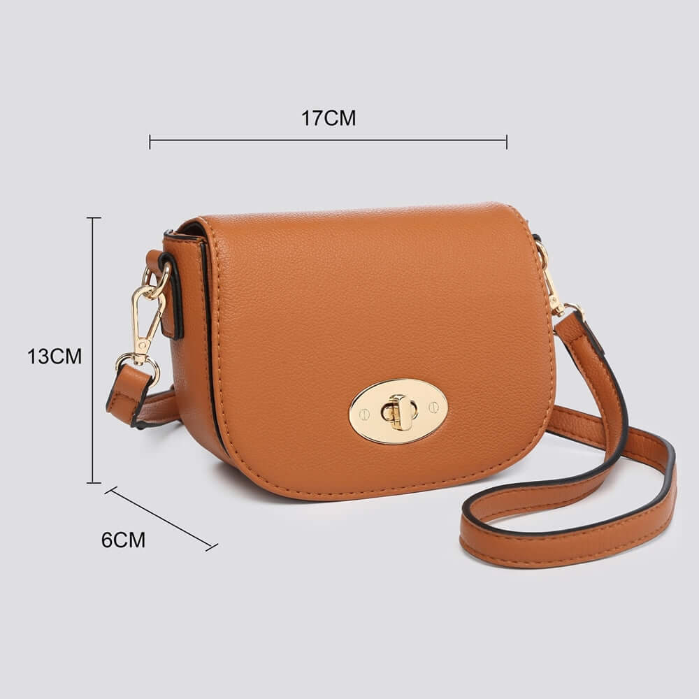 Mini Cross Body Saddle Bag