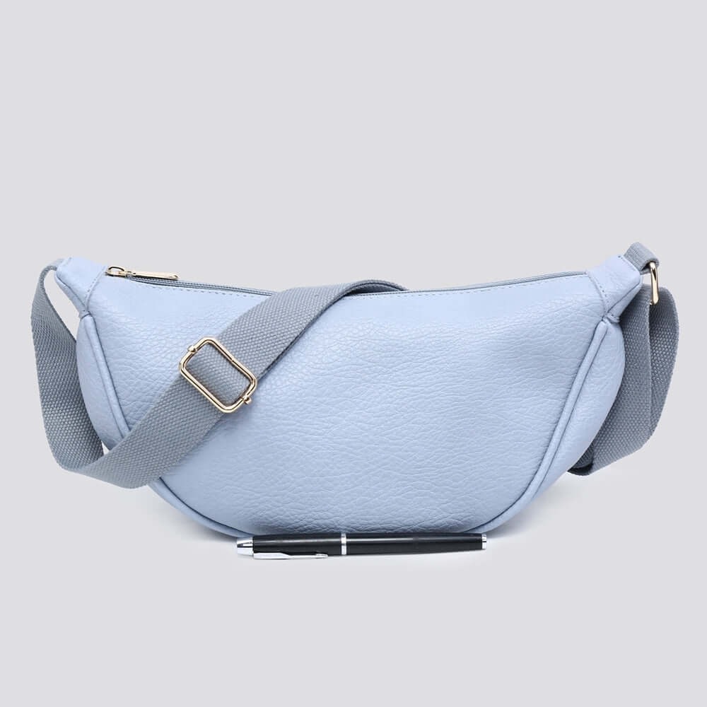 Soft PU Vegan Leather Side Belt Bag