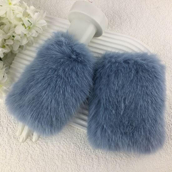 Fluffy Fingerless Mittens