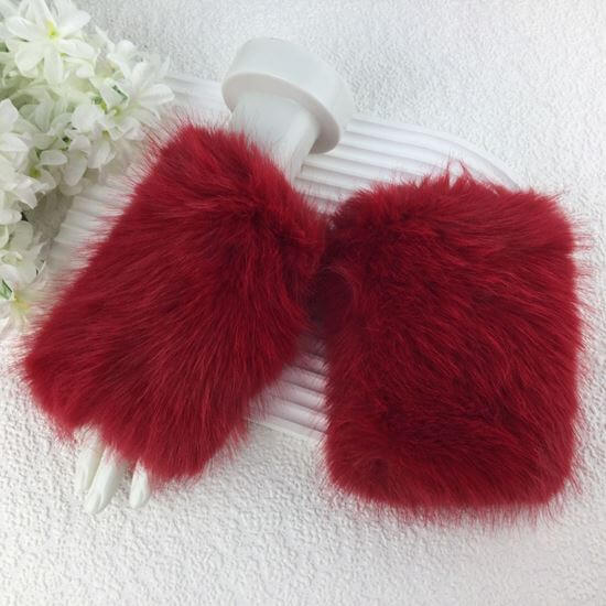 Fluffy Fingerless Mittens