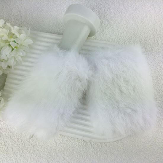 Fluffy Fingerless Mittens