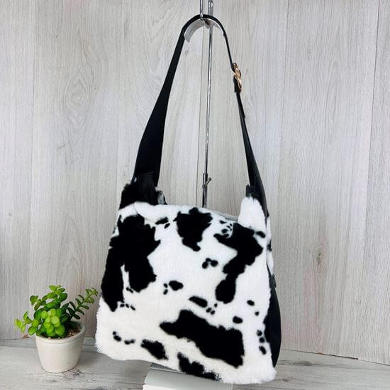 Cow Print Bag