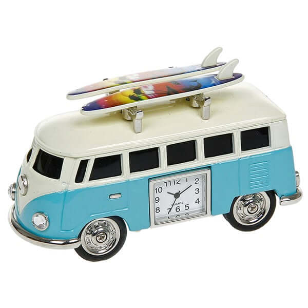 Techno Clock Blue VW Surf Window Van