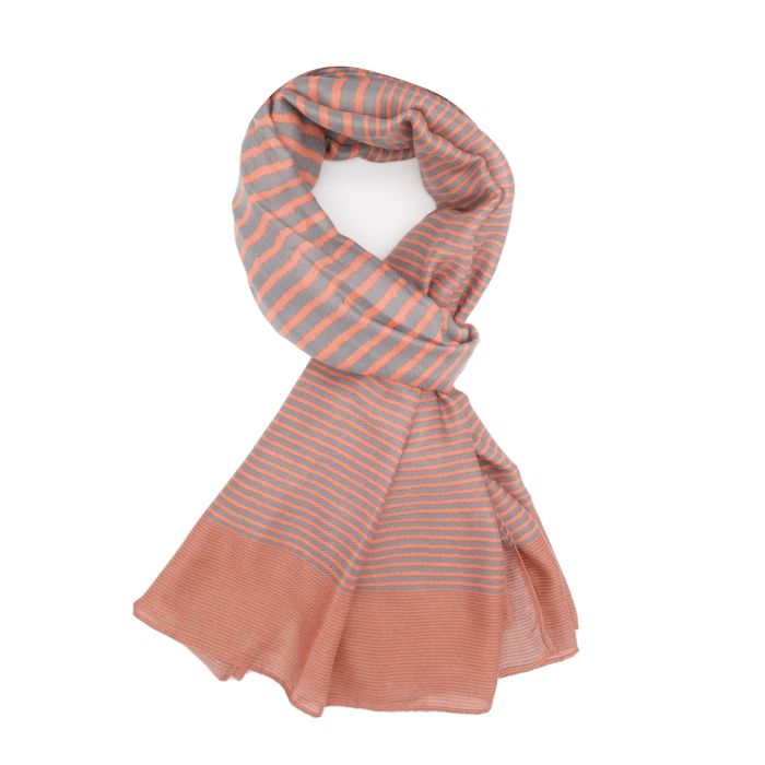 Cross Stripe Scarf