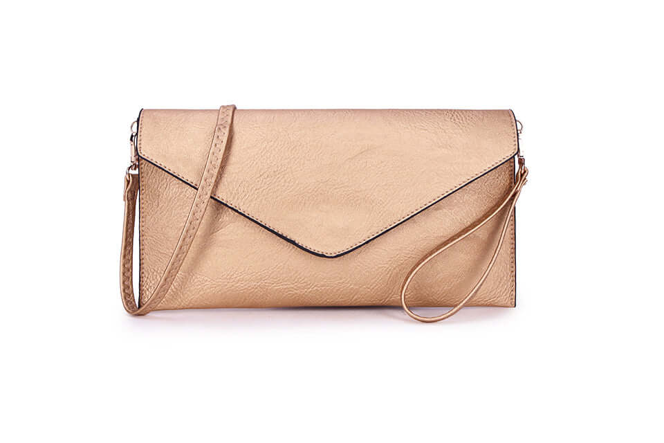 Long & Son Fold Over Clutch Bag