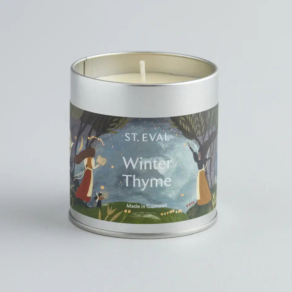 St Eval Artisan Candles - Christmas Winter Thyme Scented Tin Candle