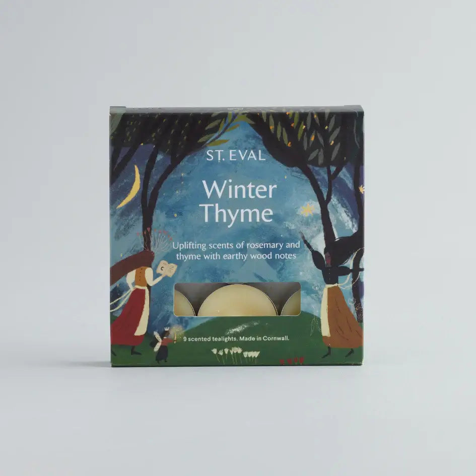 St Eval Artisan Candles - Winter Thyme Scented Christmas Tealights