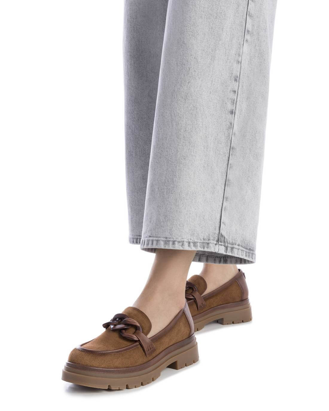 Refresh - Tan Faux Leather Chunky Loafer