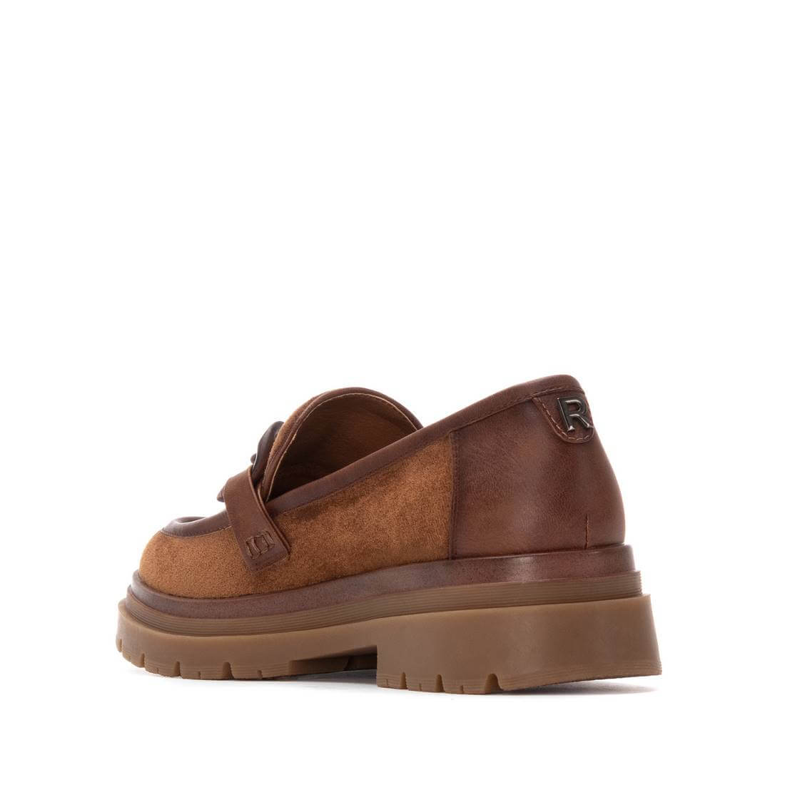Refresh - Tan Faux Leather Chunky Loafer
