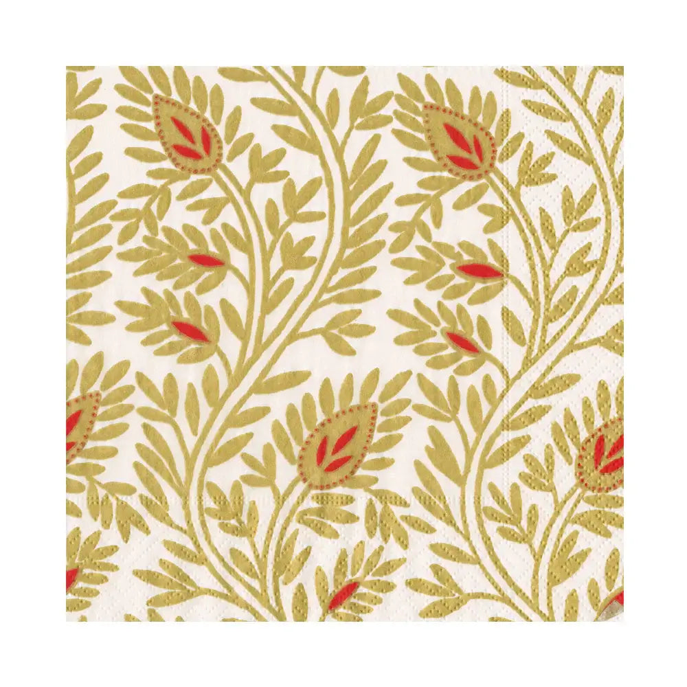 Samsara Gold Luncheon Napkins - Pack of 20