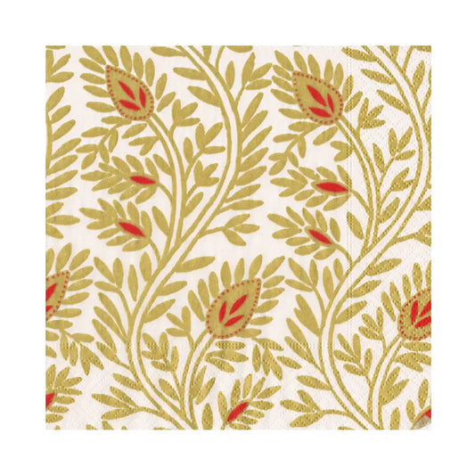 Samsara Gold Luncheon Napkins - Pack of 20