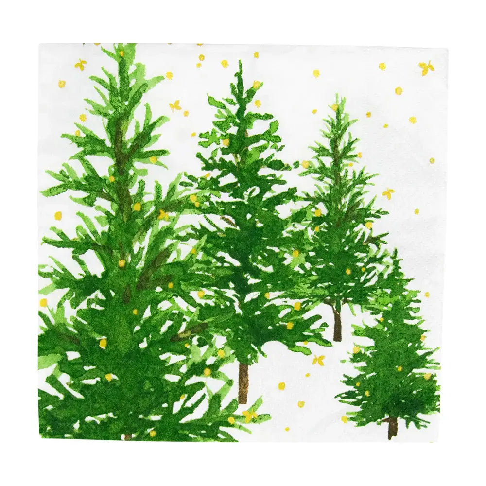 White Christmas Luncheon Napkins - Pack of 20