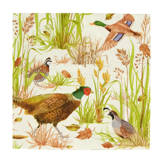Birds Of A Feather Luncheon Napkins - Pack of 20