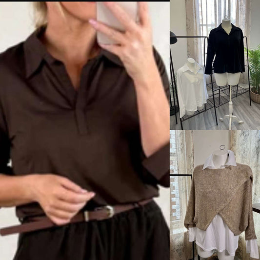 Helena Stretch Jersey Shirt