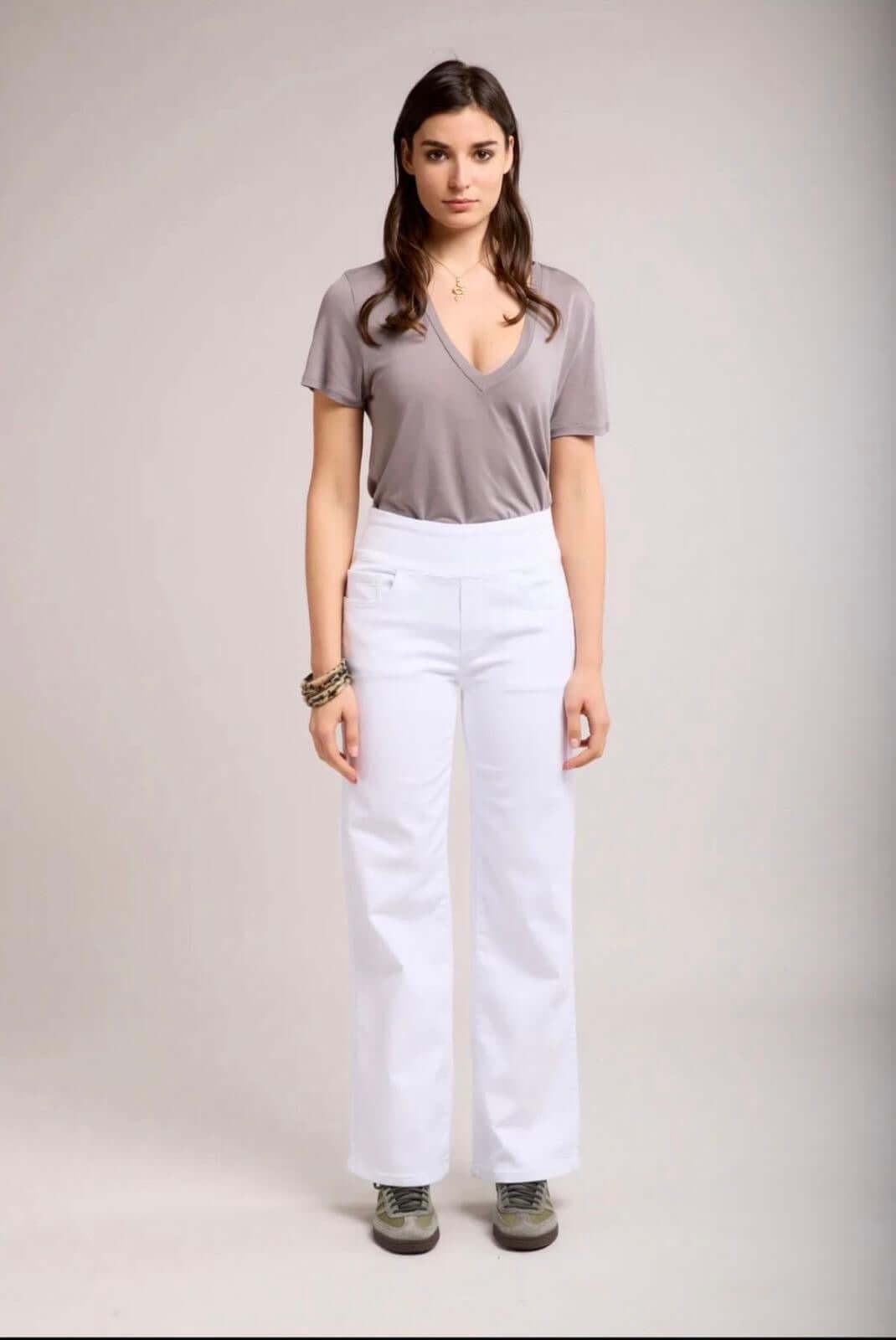 Tocada - Wide Leg Stretchy Jeans/Jegging