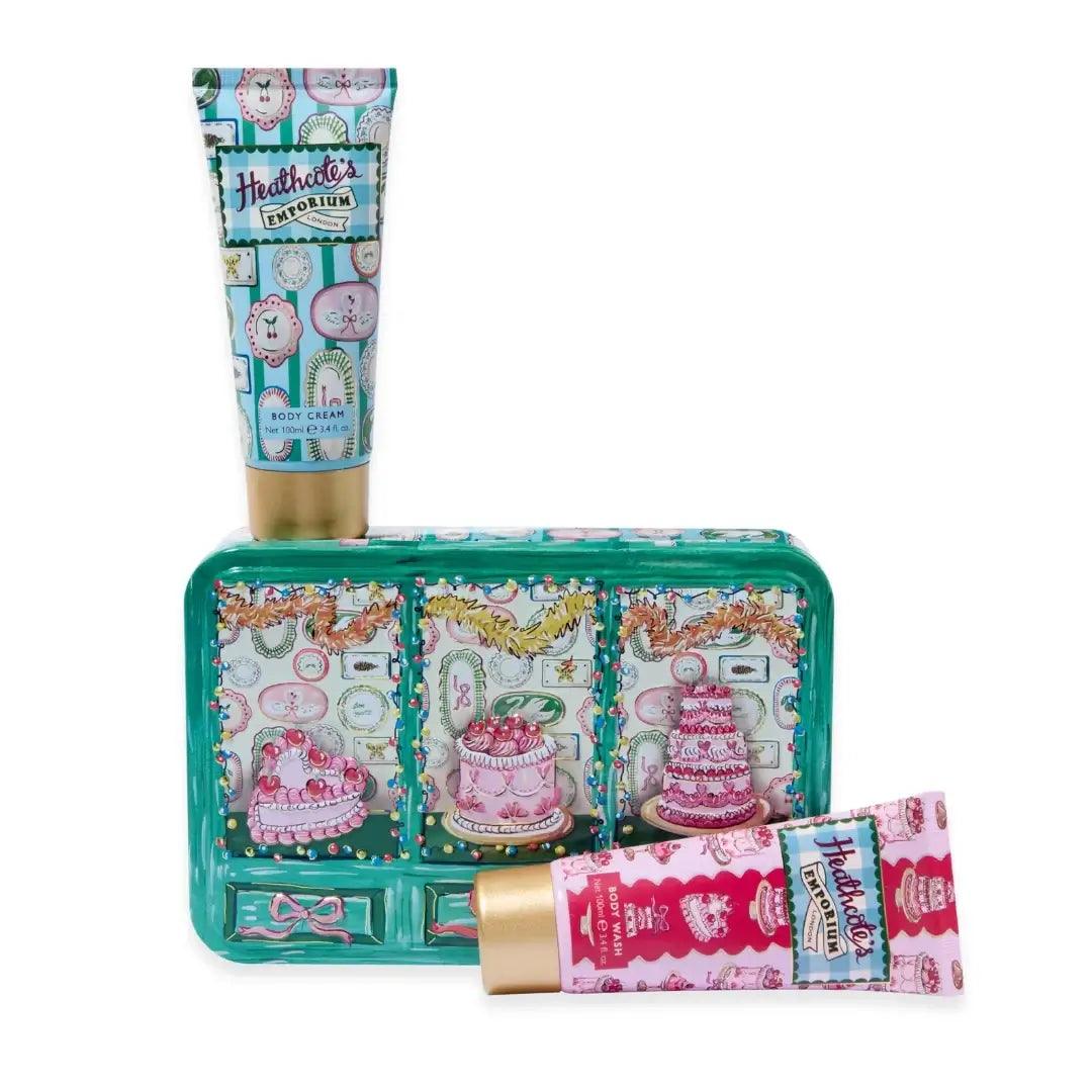 Heathcote's Emporium Vintage Fayre Body Care Tin