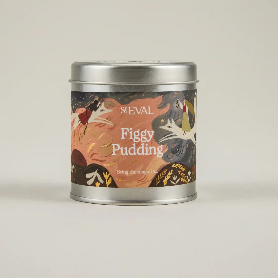 St Eval Artisan Candles - Christmas Figgy Pudding Scented Tin Candle
