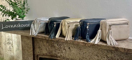 Ladies Leather Tassel Bag