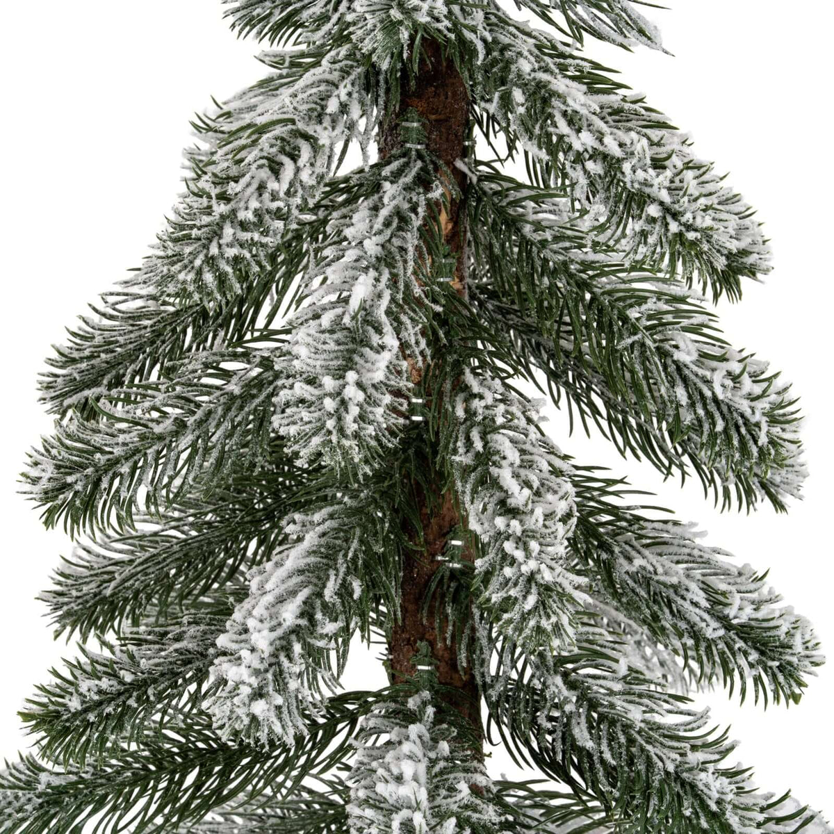Snowy Pine Trees On Wooden Stand (sizes sold separetely)