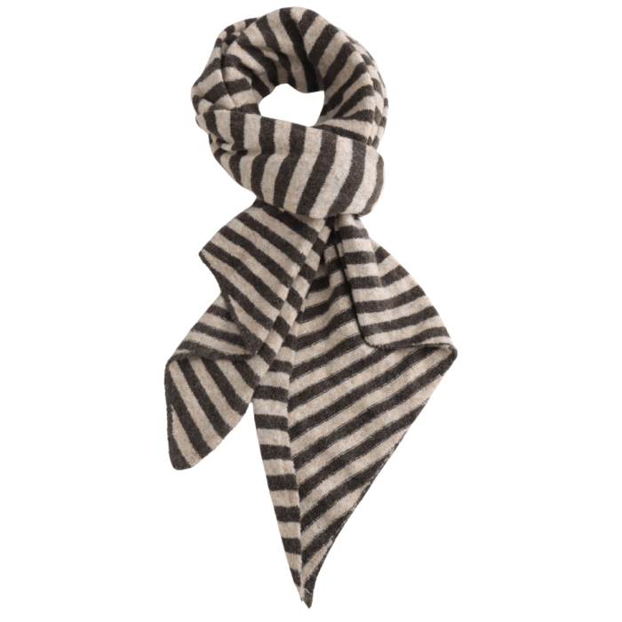 Ladies Wool Stripes Scarf