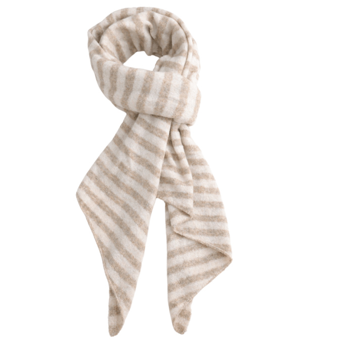 Ladies Wool Stripes Scarf