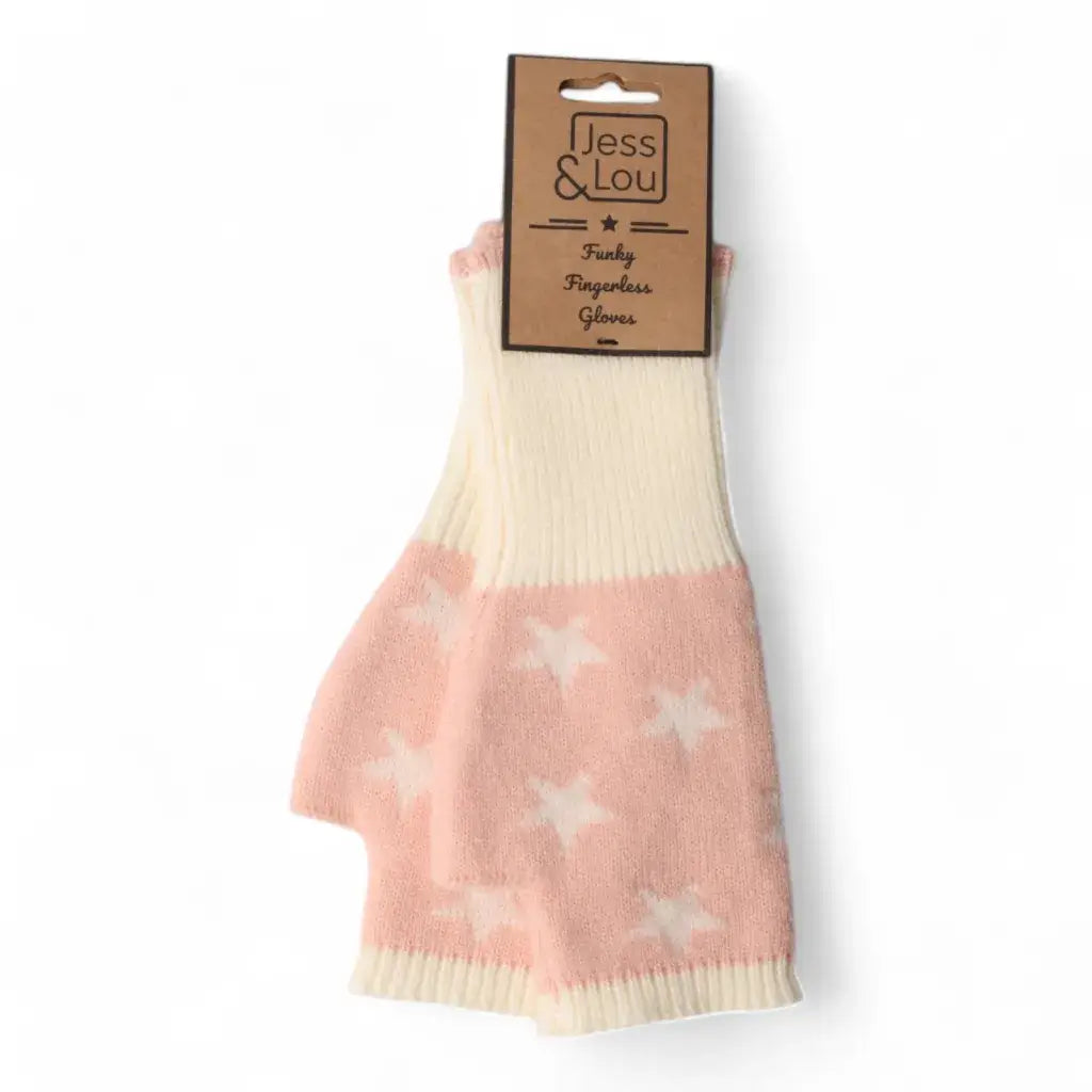 Jess & Lou - Star Fingerless Gloves/Wrist Warmer