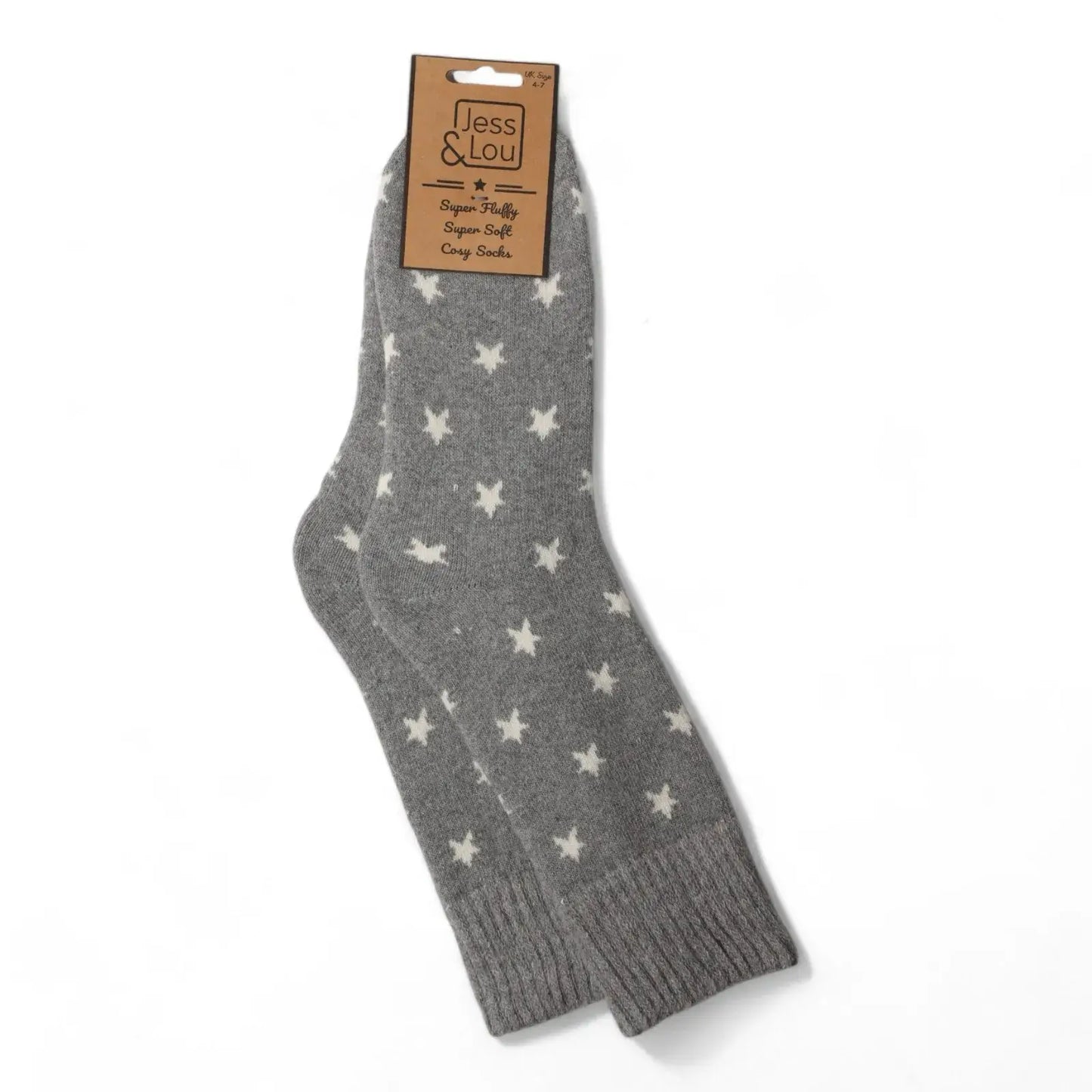 Jess & Lou Stars Ribbed Socks