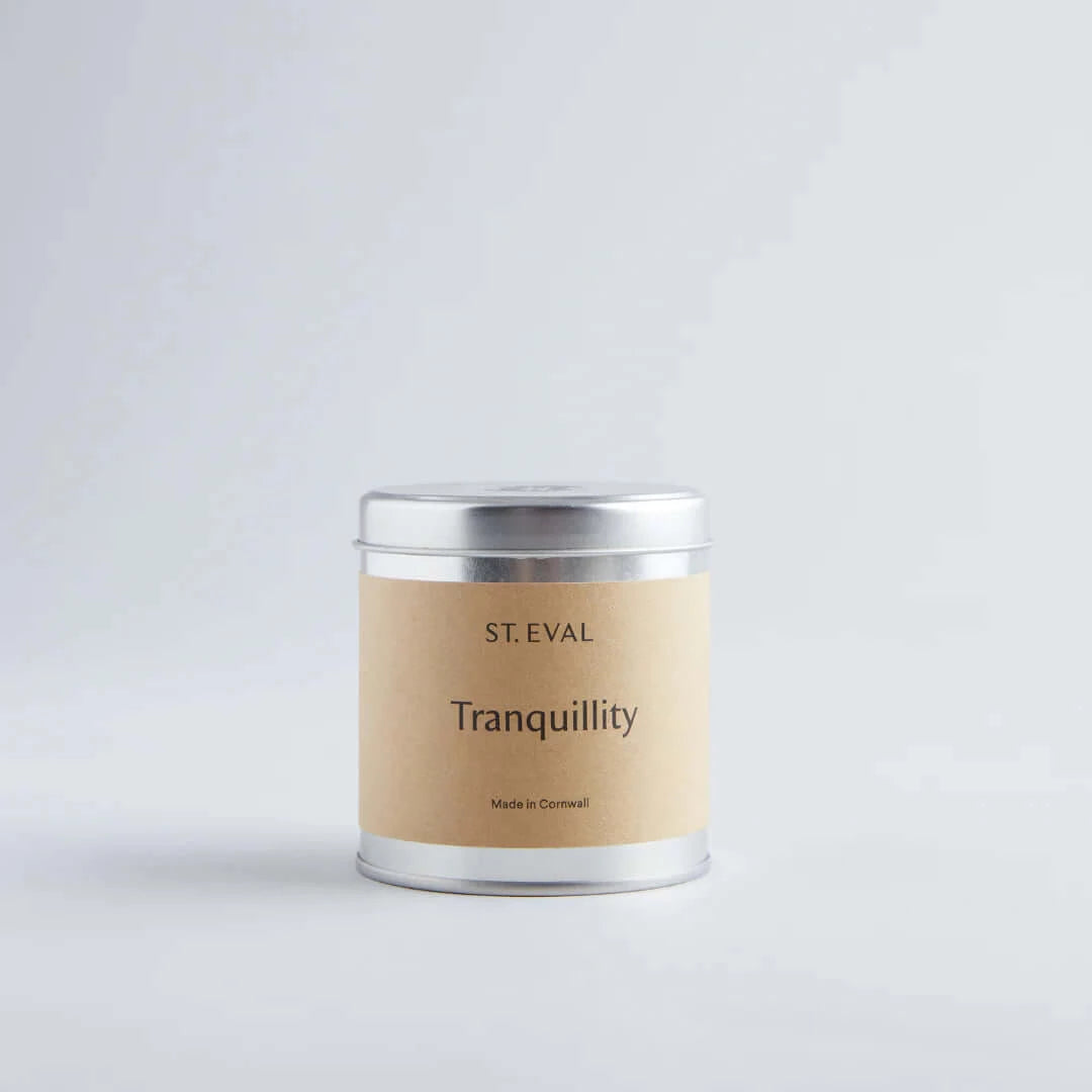 St Eval Artisan Candles - Tranquility Scented Tin Candle