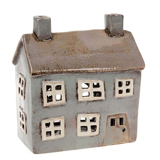 Village Pottery Grey House Tealight