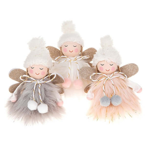 Christmas Soft Shades Sitting Angel