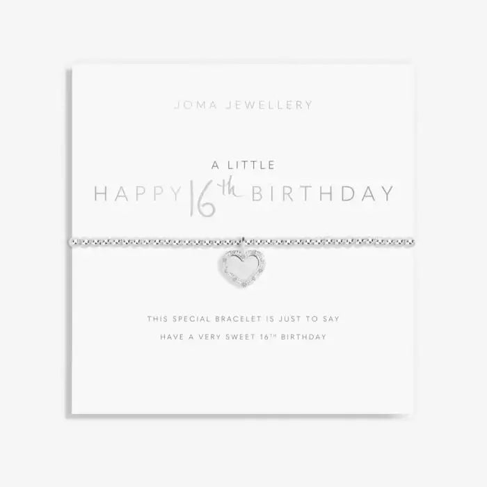 Joma Jewellery A Little 'Happy Sweet 16th Birthday' Bracelet