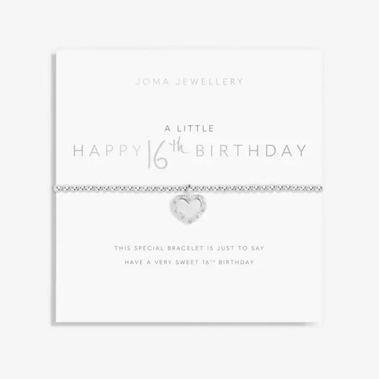 Joma Jewellery A Little 'Happy Sweet 16th Birthday' Bracelet