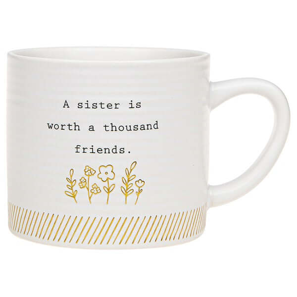 Thoughtful Words 'Sister' Mug