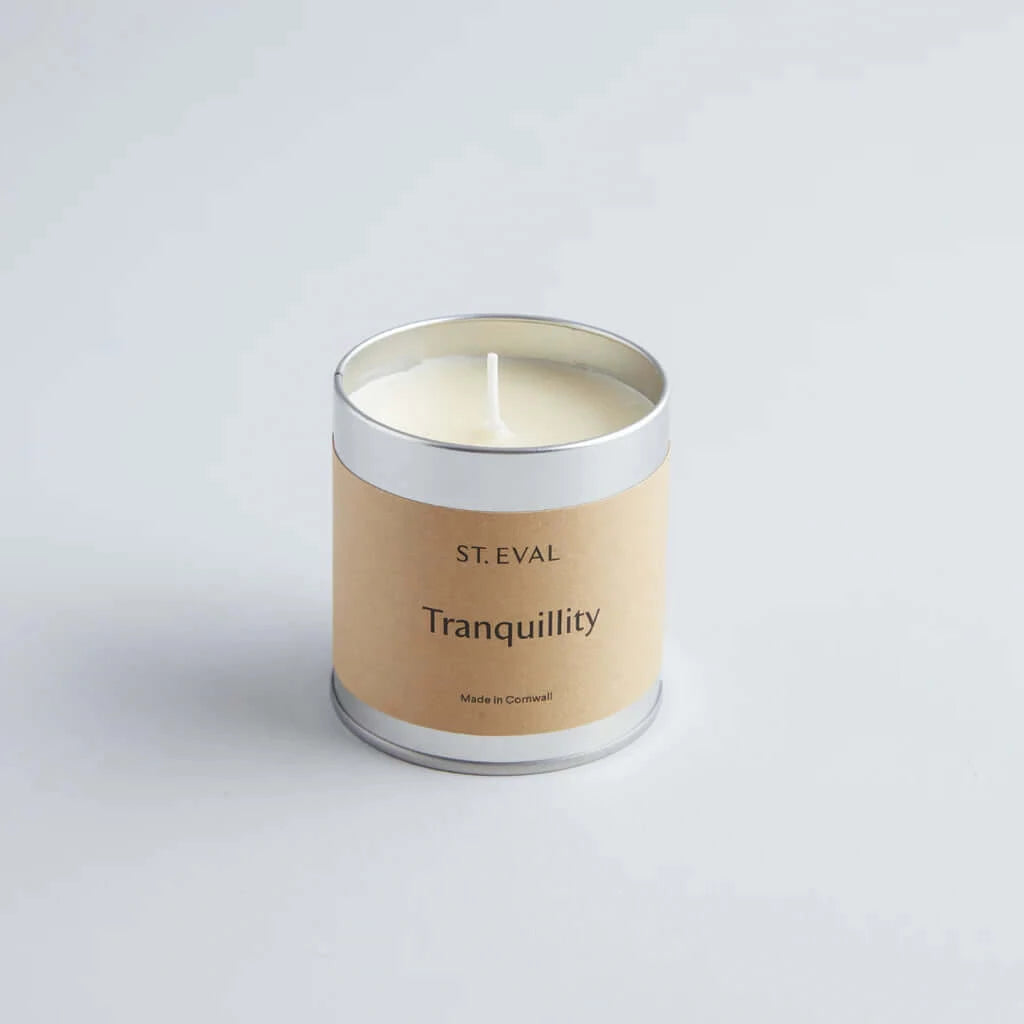 St Eval Artisan Candles - Tranquility Scented Tin Candle