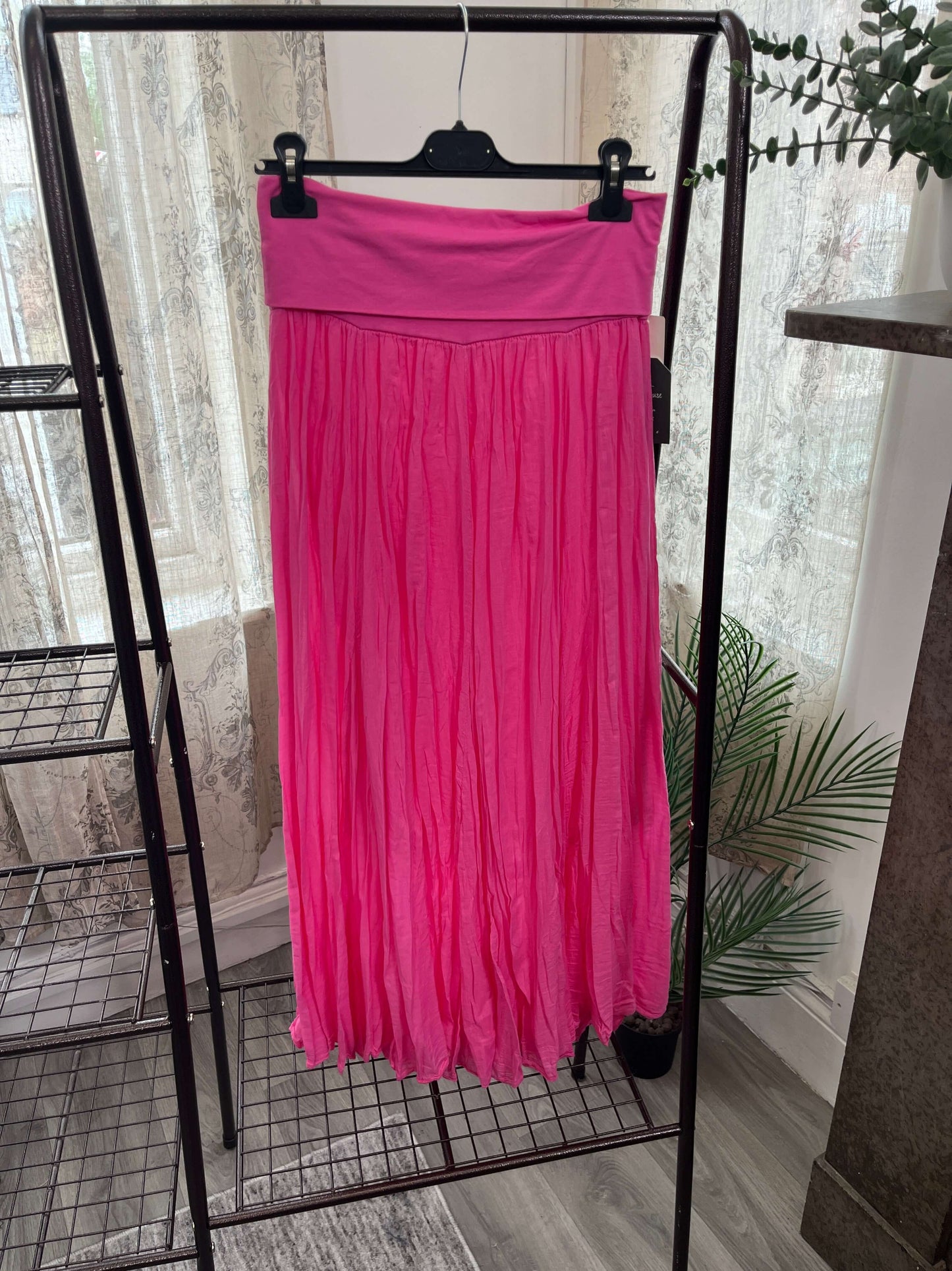 Lizzie Cotton Maxi Length Skirt