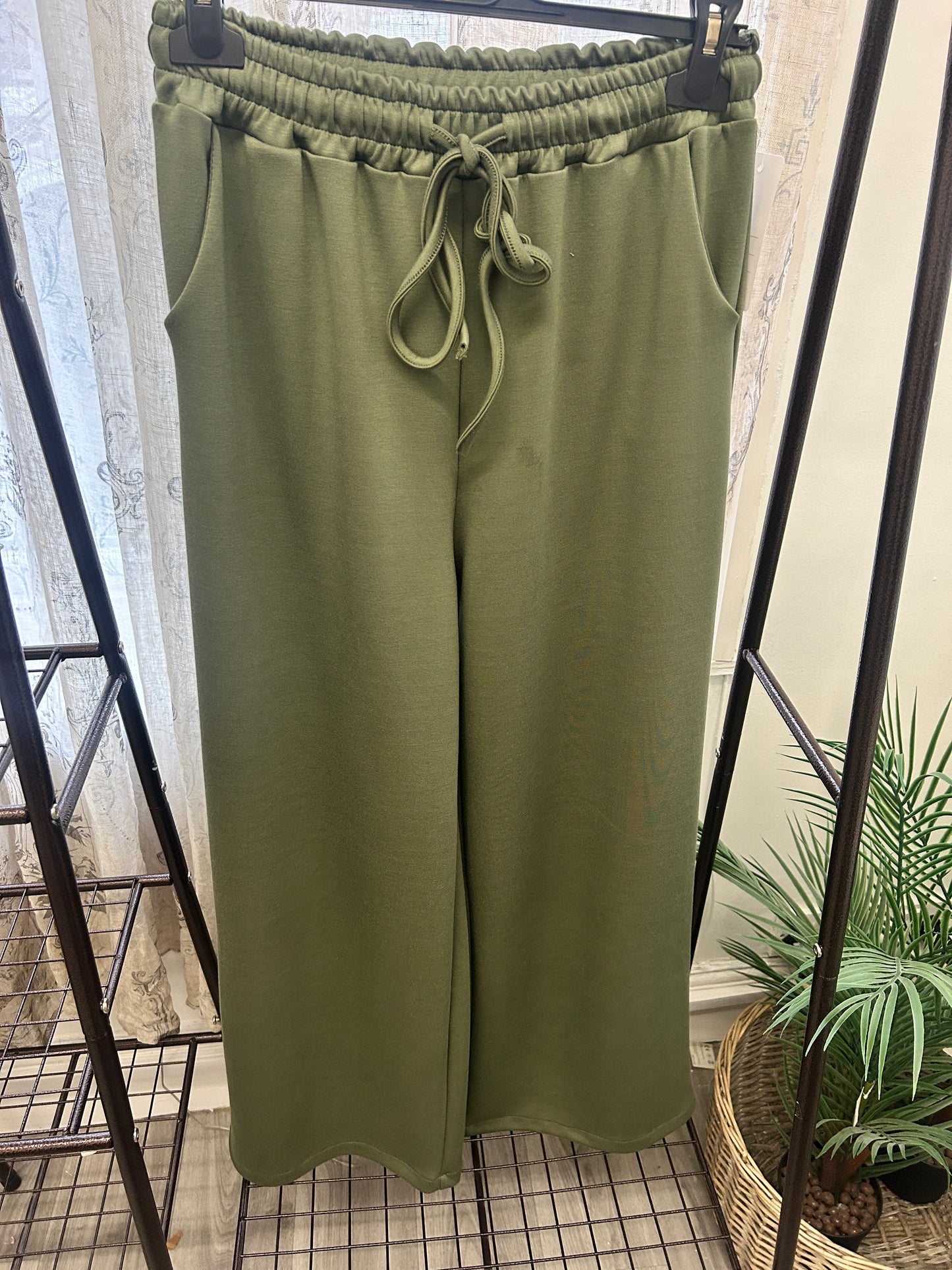 Luxuriously Soft Elegant Wide Leg Joggers