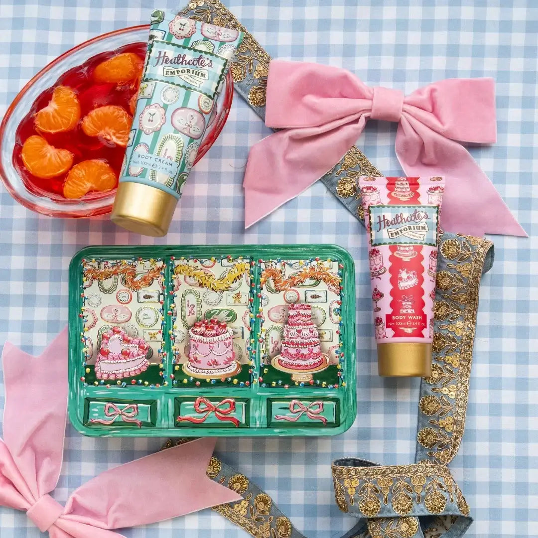 Heathcote's Emporium Vintage Fayre Body Care Tin