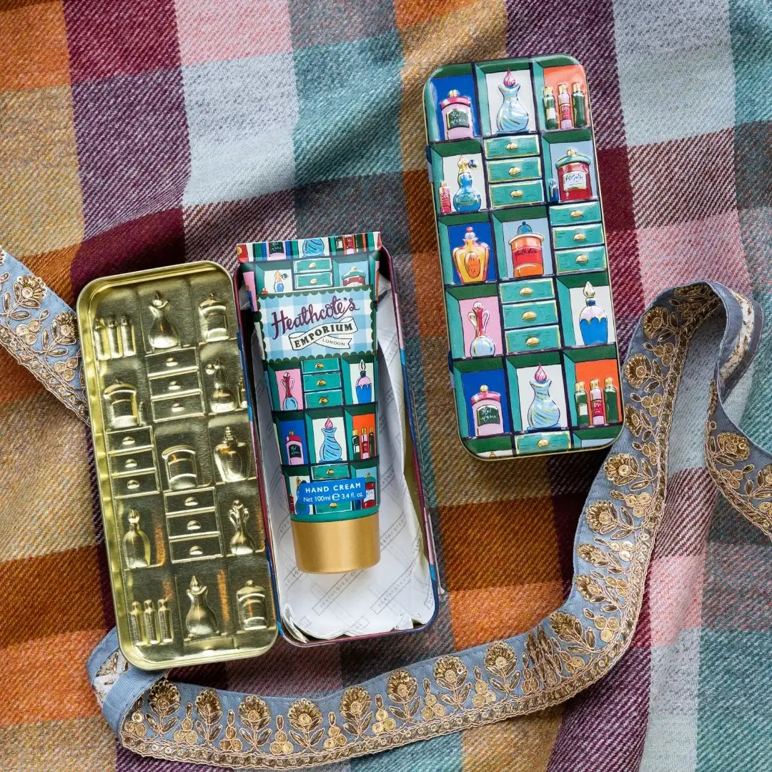 Heathcote's Emporium Vintage Fayre Hand Cream in Tin