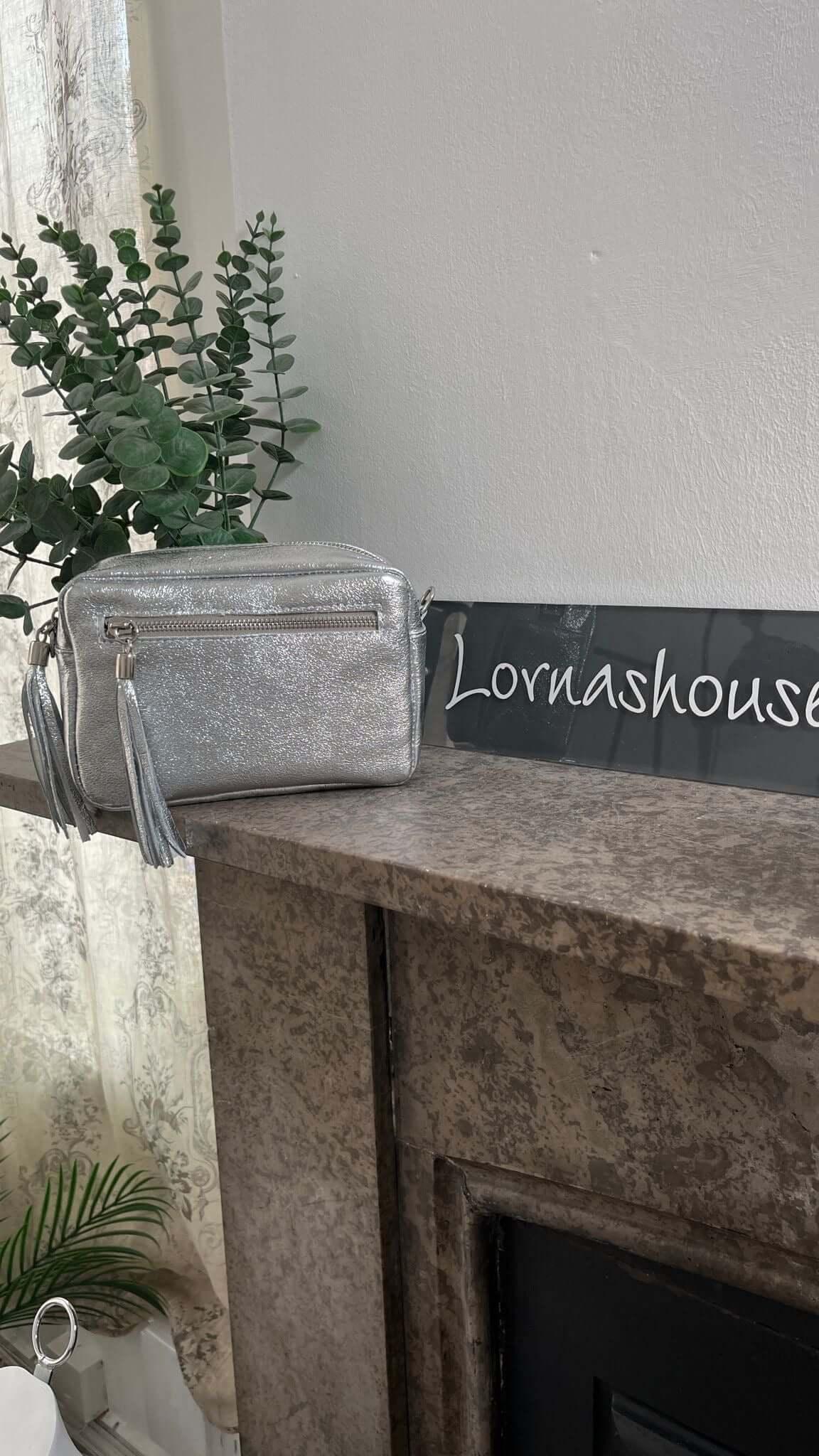 Ladies Leather Tassel Bag